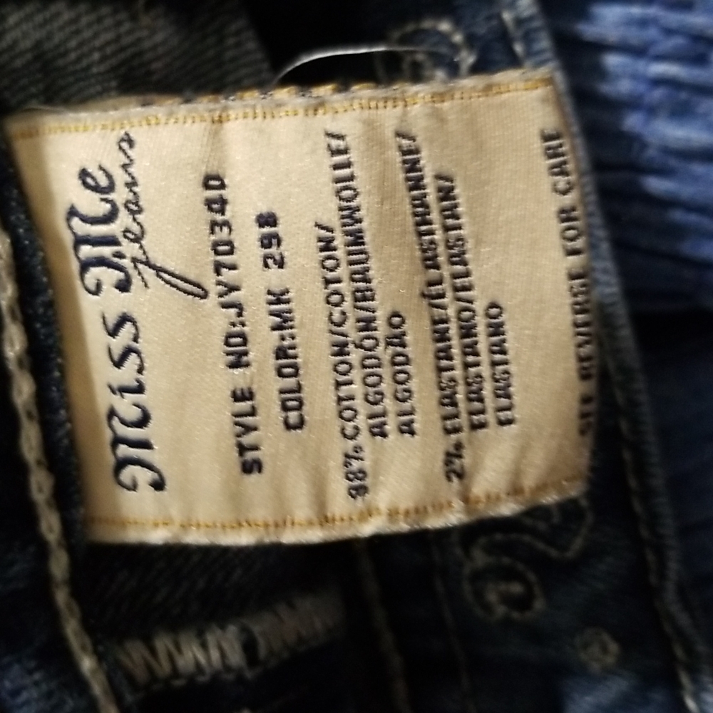 ✔Miss Me shorts sz 26 - Picture 8 of 9